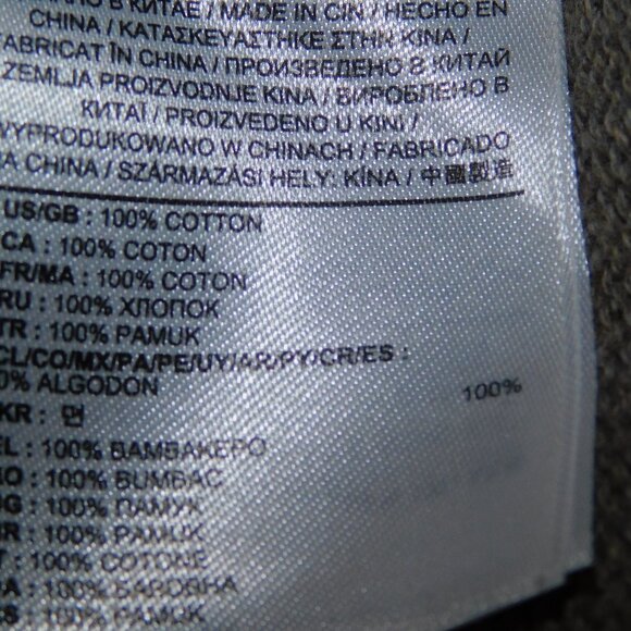 Banana Republic Mens L Tan Light Brown Button Turtle neck Military Style Sweater - Picture 6 of 12